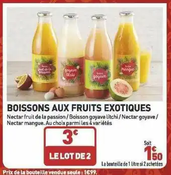 Boissons Aux Fruits Exotiques