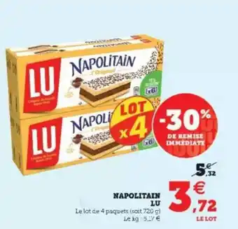 Hyper U Napolitain Lu offre