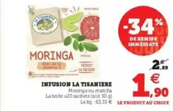 Hyper U Infusion La Tisanière offre