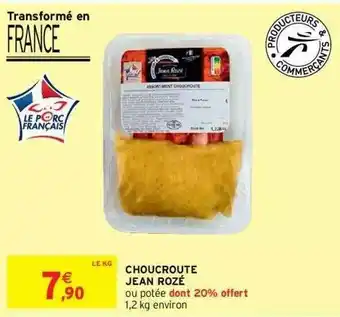 Choucroute Jean Rozé