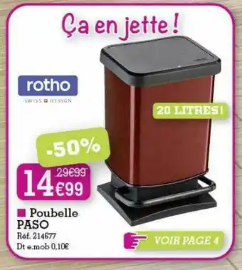 Poubelle Paso