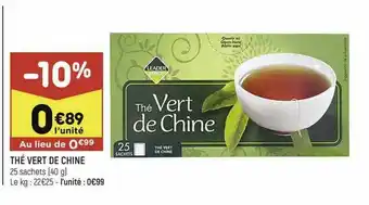Thé Vert De Chine