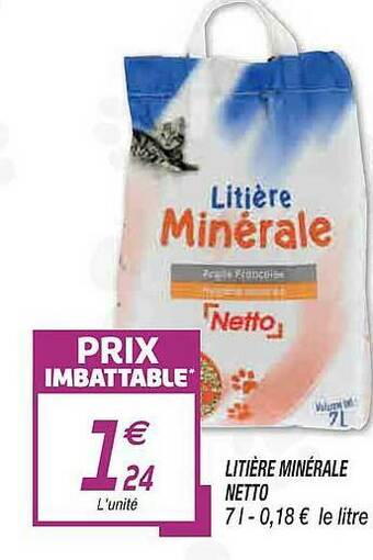 Netto Litière Minérale Netto offre