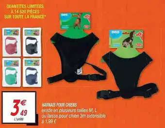 Netto Harnais Pour Chiens offre