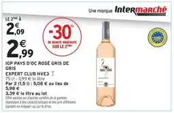 Intermarché IGP PAYS D'OC ROSÉ GRIS DE GRIS offre