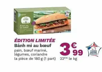Picard Bánh Mí Au Bœuf offre