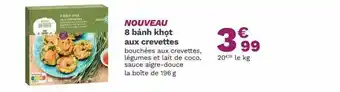 Picard 8 Bánh Khot Aux Crevettes offre