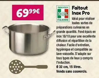 Faitout Inox Pro