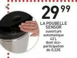 Stokomani La Poubelle Sensor offre