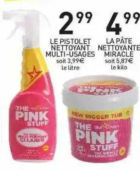 Stokomani Le Pistolet Nettoyant Multi-usages, La Pâte Nettoyante Miracle offre
