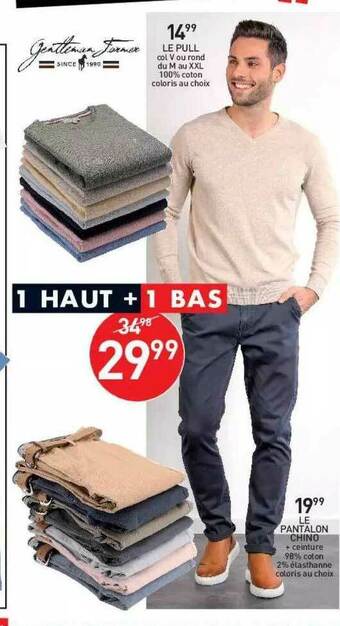 Stokomani Le Pantalon Chino offre