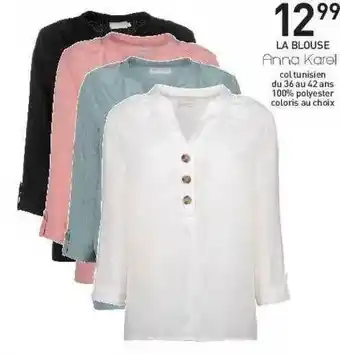 Stokomani La Blouse Anna Karel offre