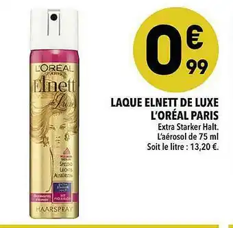 Laque Elnett De Luxe L'oréal Paris