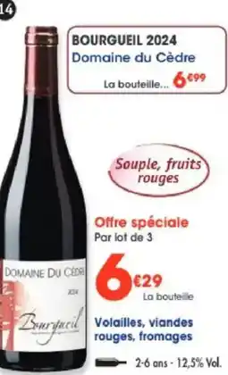 Maximo Bourgueil 2024 domaine du cèdre offre