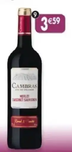 Maximo Cambras Merlot-Cabernet. Sauvignon VDF offre