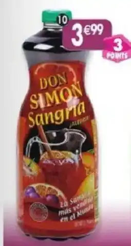 Maximo Sangria rouge don simon 7 offre
