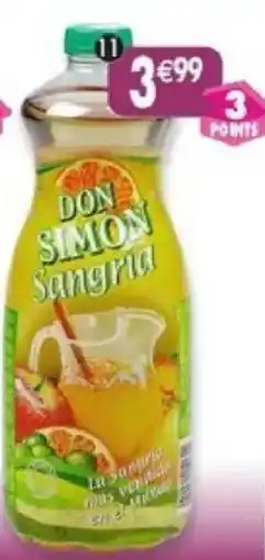 Maximo Sangria blanche don simon 7 offre