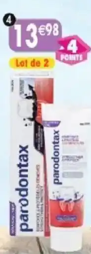 Maximo Lot de 2 dentifrices Renforce & protège blancheur offre