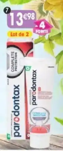 Maximo Lot de 2 dentifrices complète protection blancheur offre