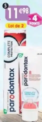 Maximo Lot de 2 dentifrices Soin. quotidien offre