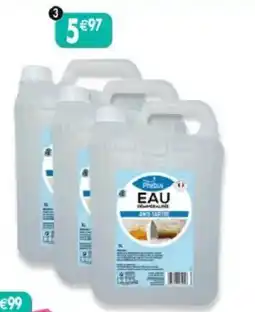 Maximo Lot de 3 bidons d'eau déminéralisée offre