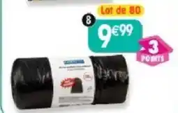 Maximo 80 sacs poubelle à lien coulissant offre