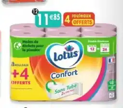 Maximo 8 rouleaux de papier toilette rose sans tube offre
