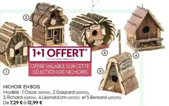Truffaut Bon plan sur le nichoir en bois offre