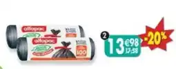 Maximo Lot de 2 x 10 sacs à lien offre