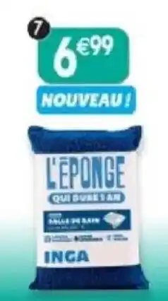 Maximo Éponge lavable salle de bain offre