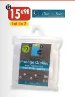 Maximo Lot de 2 protège oreillers offre
