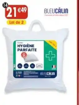 Maximo 2 oreillers hygiène parfaite offre
