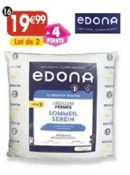 Maximo Lot de 2 oreillers sommeil serein offre