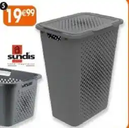 Maximo Coffre à linge avec couvercle pixel offre