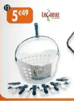 Maximo Panier Cocoon avec 12 pinces à linge offre