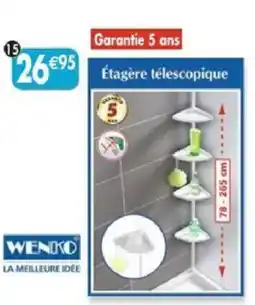 Maximo Étagère télescopique offre