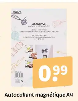 Wibra Wibra autocollant magnétique a4 offre