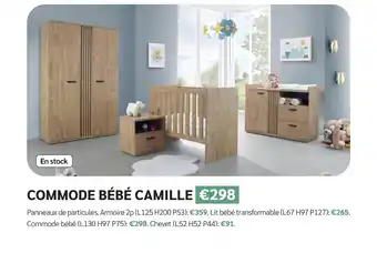 Commode bébé camille