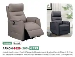 Meubles Crack Fauteuil relax arkon offre