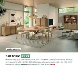 Meubles Crack Bar tokio offre