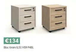 Meubles Crack Bloc tiroirs offre