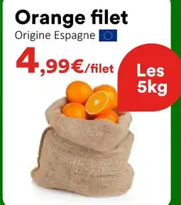 Hmarket Orange filet offre