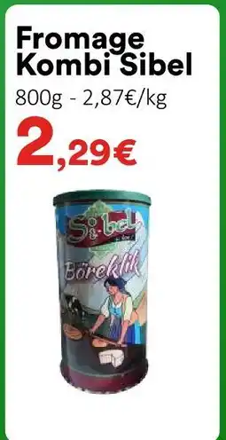 Hmarket Sibel fromage kombi offre