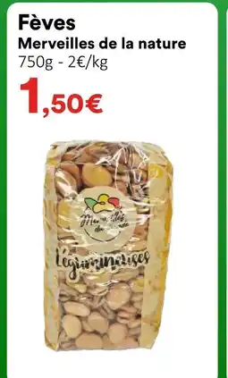 Hmarket Merveilles de la nature fèves offre