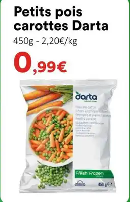 Hmarket Darta petits pois carottes offre