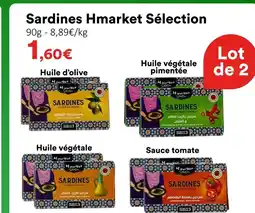 Hmarket Hmarket sélection sardines offre