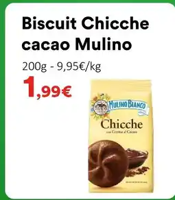 Hmarket Mulino biscuit chicche cacao offre