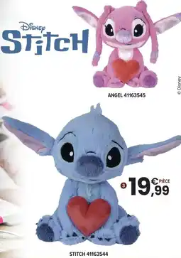 JouéClub Disney peluche avec coeur offre