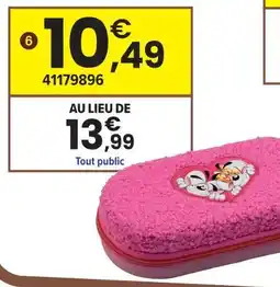 JouéClub Diddl - trousse 3d peluche offre
