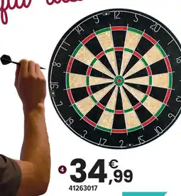 JouéClub Cible avec fléchettes acier offre